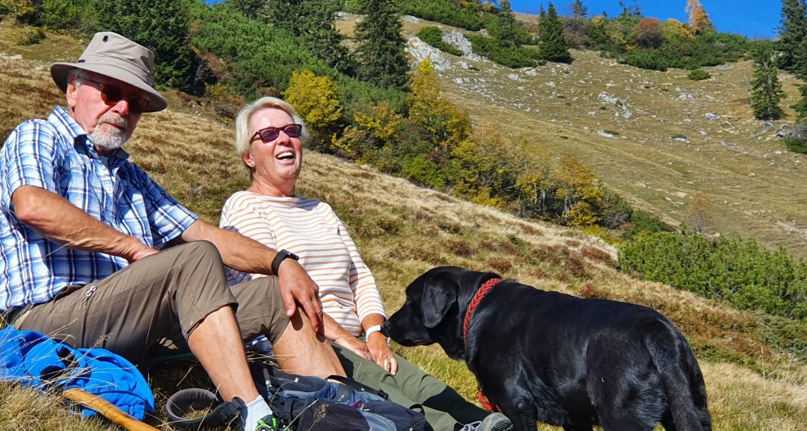 Gastgebe biem Wandern Wandern